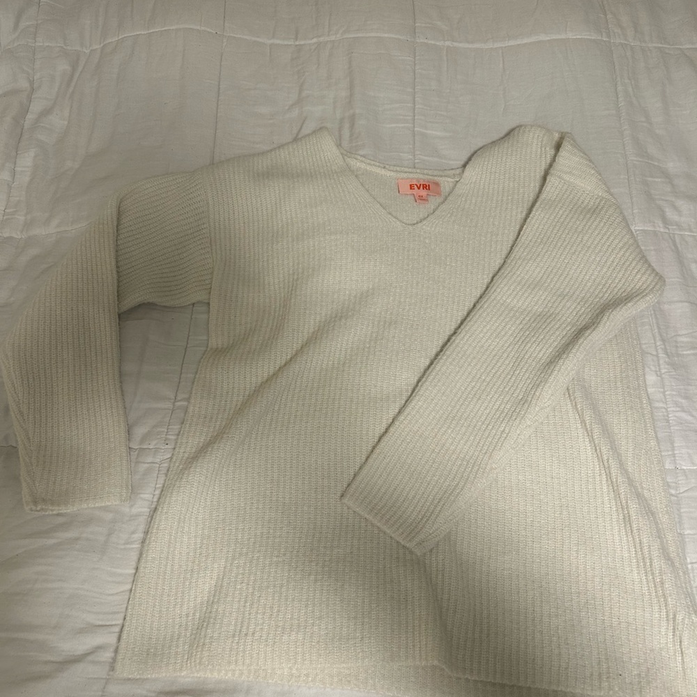 EVRI Women's Cream Sweater